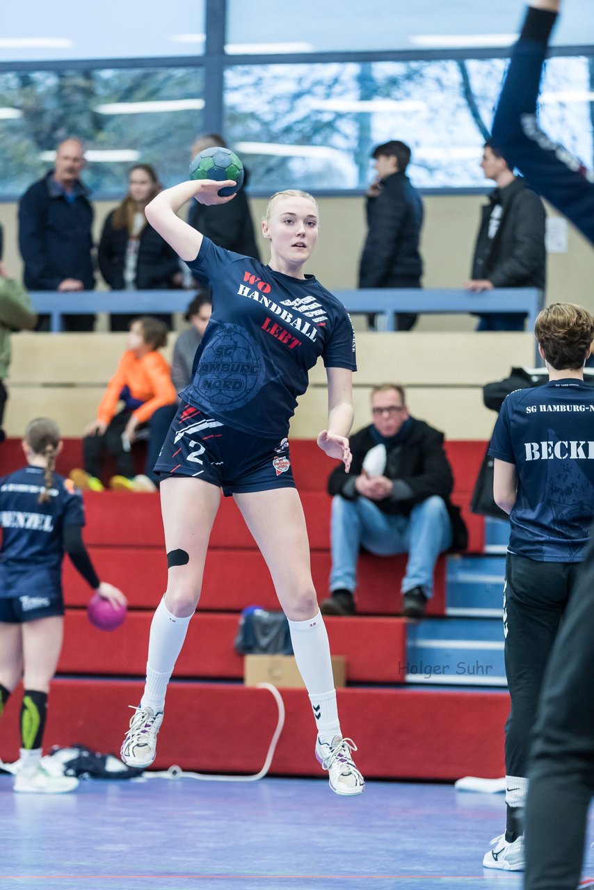 Bild 54 - B-Juniorinnen SG HH Nord - SV Henstedt Ulzburg : Ergebnis: 23:22